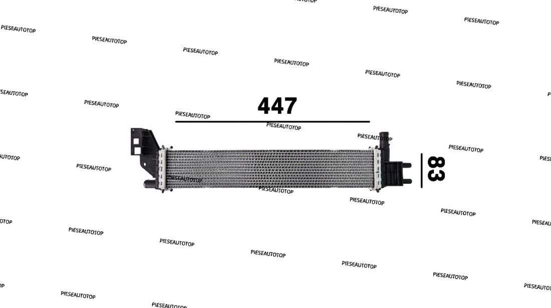 Radiator intercooler suplimentar Dacia Duster 2 1.5 dCi 2018-2023 NOU 214108831R (447x83)