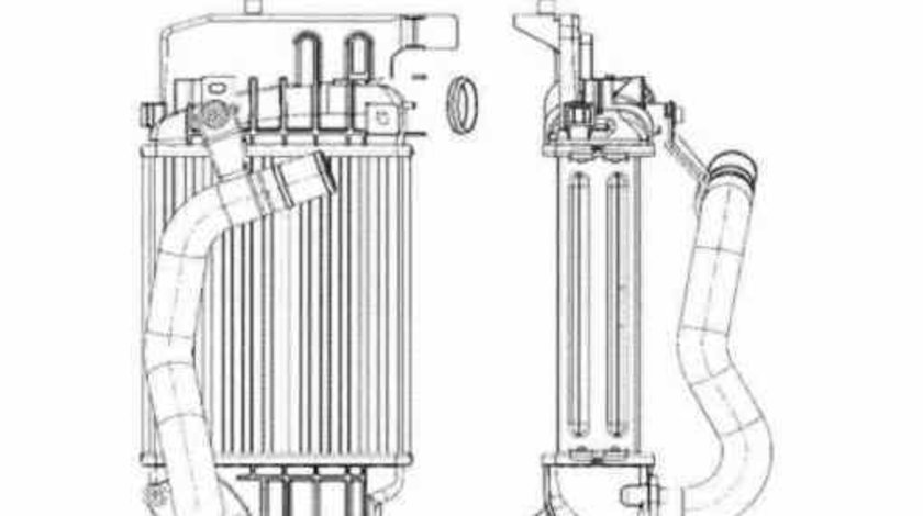 Radiator intercooler TOYOTA YARIS SCP9 NSP9 KSP9 NCP9 ZSP9 NRF 30785