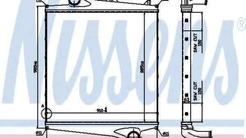 Radiator intercooler VOLVO FH 12 NISSENS 96961