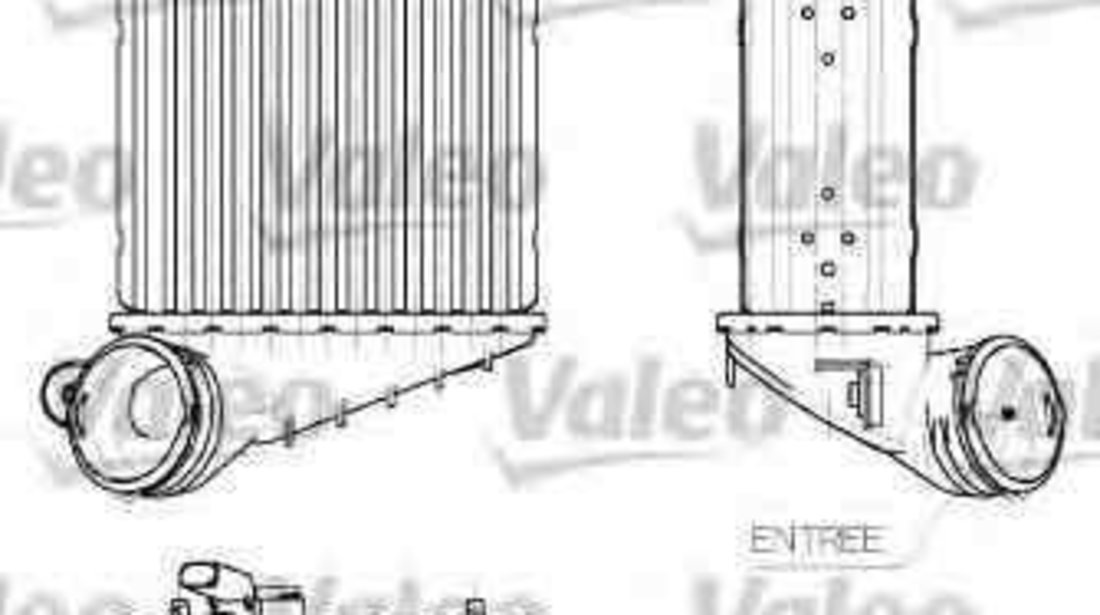 Radiator intercooler VW NEW BEETLE (9C1, 1C1) VALEO 817555