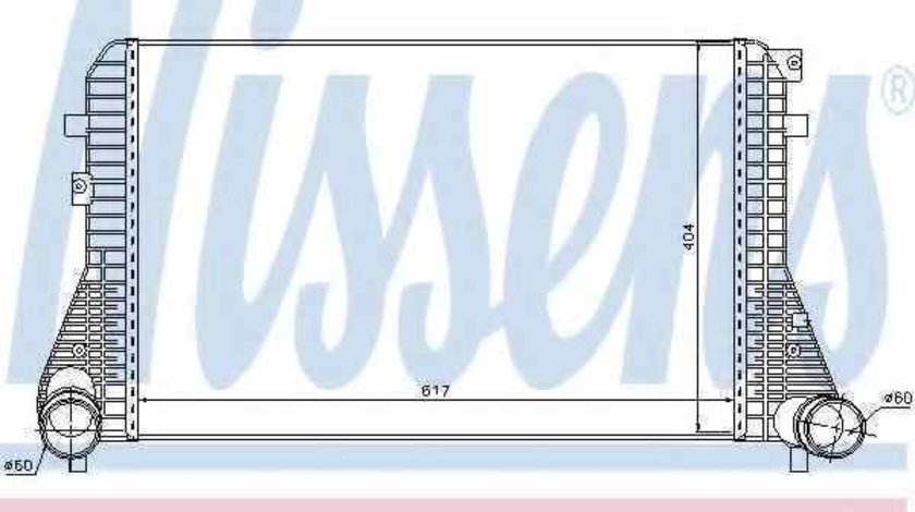 Radiator intercooler VW PASSAT 3C2 Producator NISSENS 96575