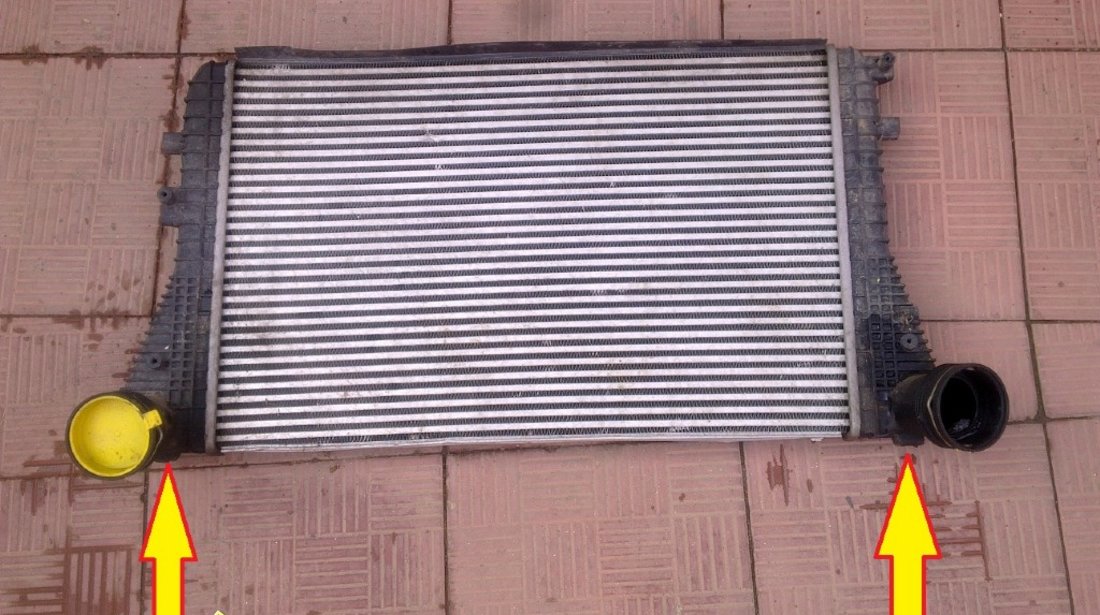 Radiator intercooler vw skoda