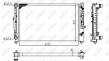 Radiator lichid racire Audi AUDI A6 (4B2, C5) 1997...