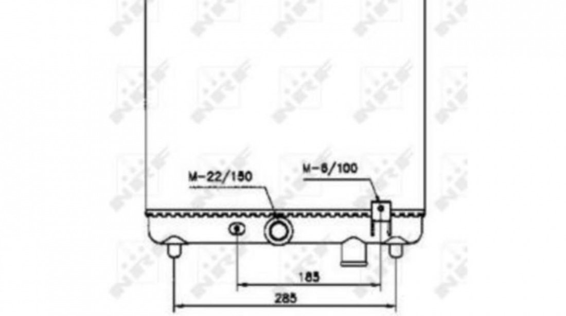 Radiator lichid racire Fiat PANDA (141A_) 1980-2004 #2 01042053