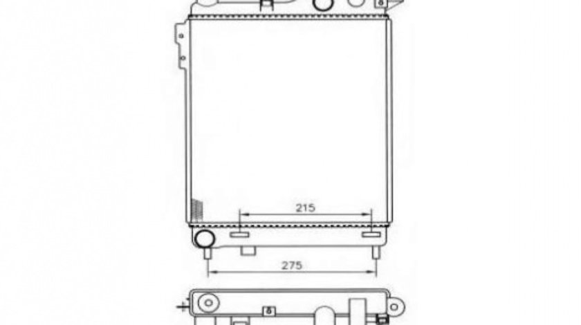 Radiator lichid racire Hyundai GETZ (TB) 2002-2016 #3 01283076