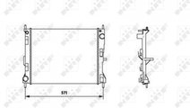 Radiator lichid racire Nissan MICRA III (K12) 2003...