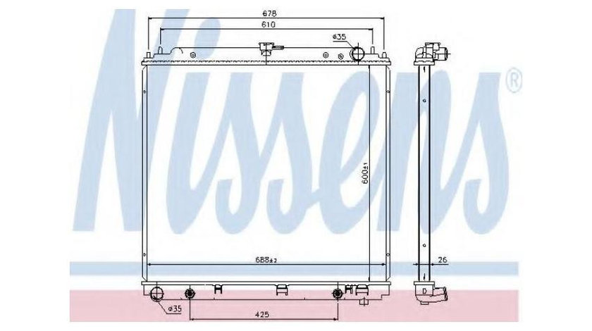 Radiator lichid racire Nissan PATHFINDER (R51) 2005-2016 #2 214609CA2E