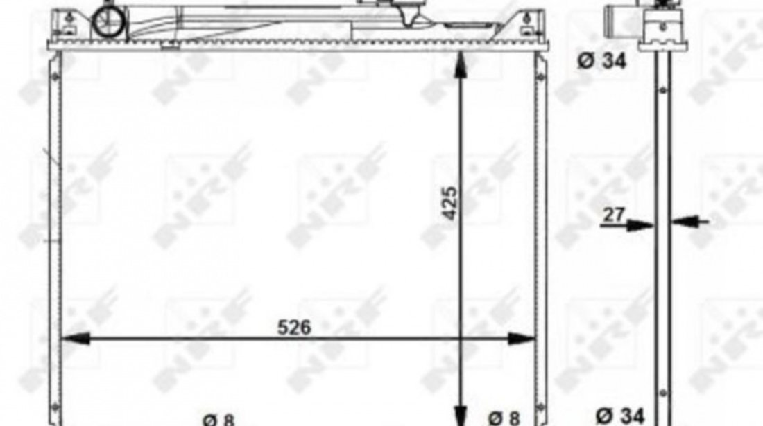 Radiator lichid racire Suzuki GRAND VITARA XL-7 I (FT) 1998-2005 #3 01143034