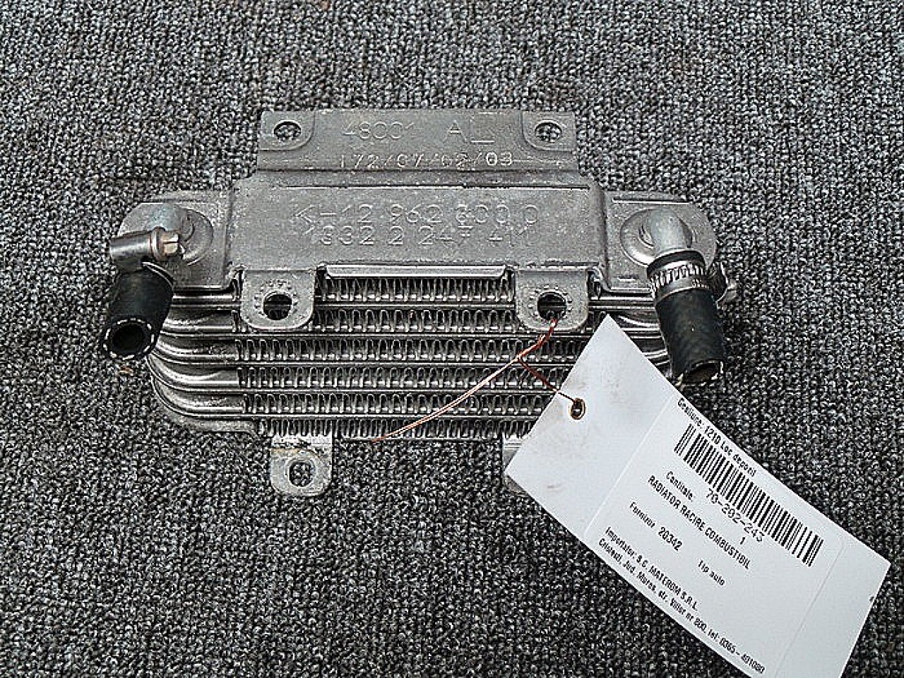 RADIATOR RACIRE COMBUSTIBIL BMW X5 X5 3.0 D - (2000 2006)