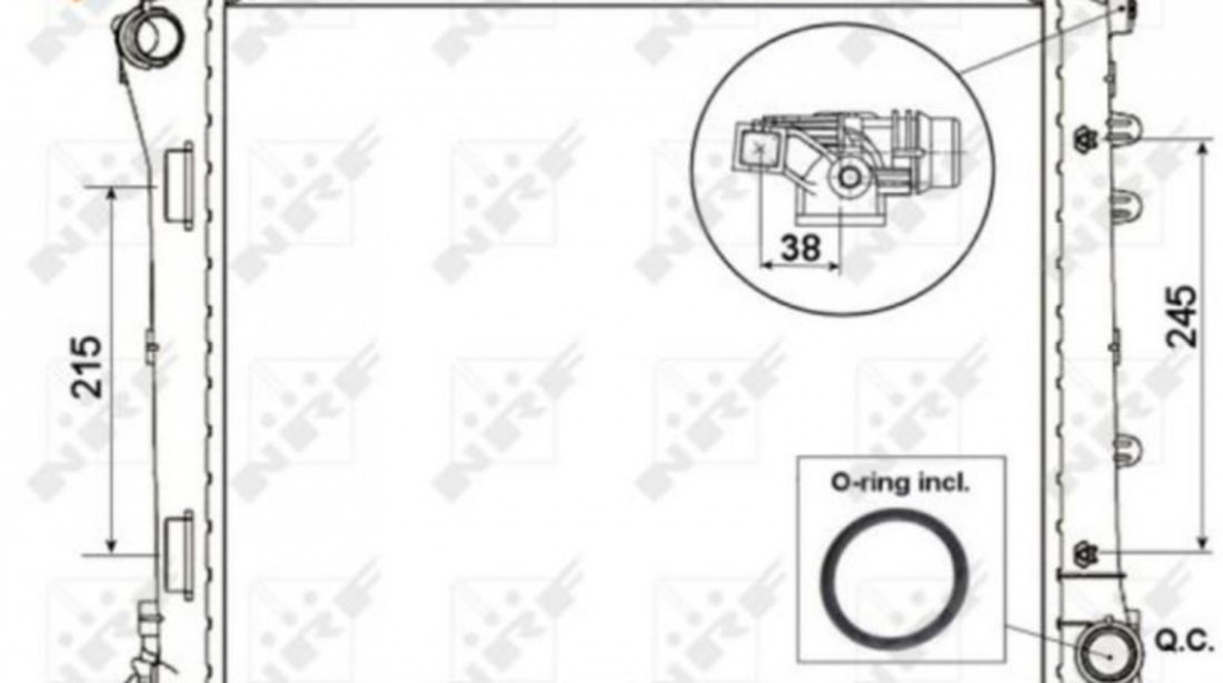 Radiator racire Ford KA (RU8) 2008-2016 #3 01043134