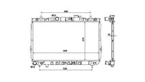 Radiator racire Hyundai LANTRA Mk II (J-2) 1995-20...