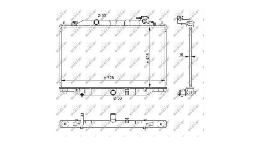 Radiator racire Mazda CX-5 (KE, GH) 2011-2016 #2 DRM44039