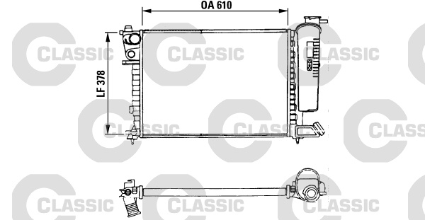 Radiator, racire motor (230630 VALEO)