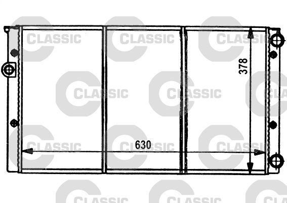 Radiator, racire motor (231032 VALEO)