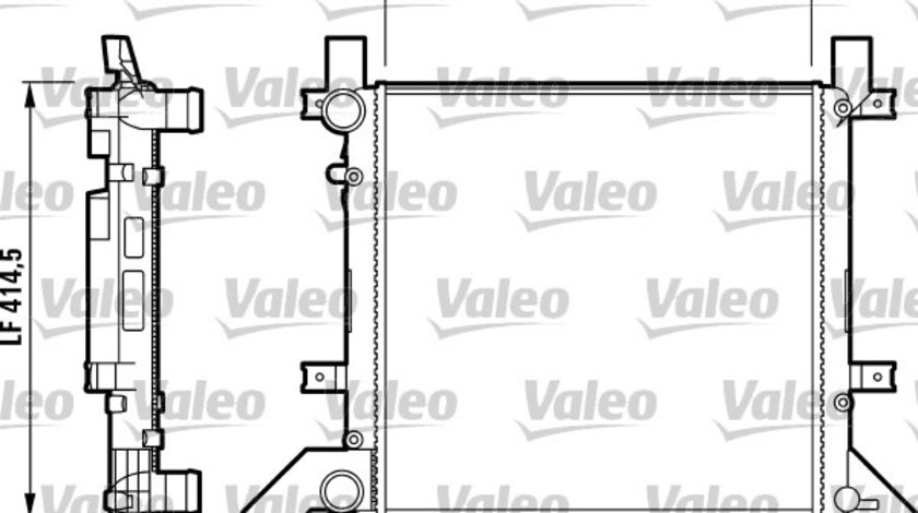 Radiator, racire motor (731605 VALEO) VW