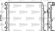 Radiator, racire motor (732863 VALEO) SEAT,SKODA,V...