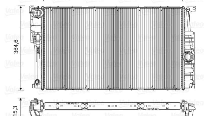 Radiator, racire motor (735453 VALEO) BMW