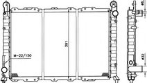 Radiator, racire motor ALFA ROMEO 146 (930) (1994 ...