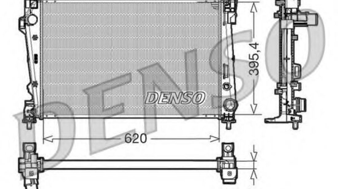 Radiator, racire motor ALFA ROMEO GIULIETTA (940) (2010 - 2016) DENSO DRM01006 piesa NOUA