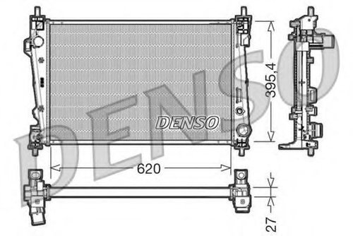 Radiator, racire motor ALFA ROMEO GIULIETTA (940) (2010 - 2016) DENSO DRM01007 piesa NOUA