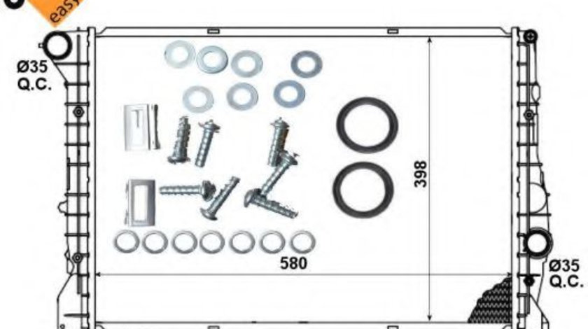 Radiator, racire motor ALFA ROMEO GT (937) (2003 - 2010) NRF 53238 piesa NOUA