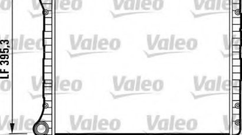 Radiator, racire motor AUDI A2 (8Z0) (2000 - 2005) VALEO 732785 piesa NOUA