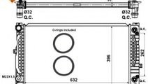 Radiator, racire motor AUDI A6 (4A, C4) (1994 - 19...