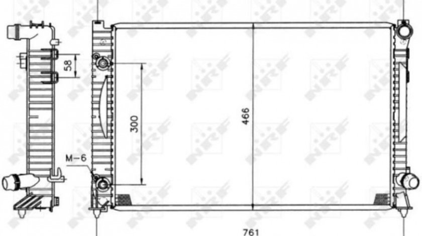 Radiator, racire motor Audi AUDI A6 (4B2, C5) 1997-2005 #3 01103124