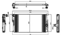 Radiator, racire motor BMW Seria 1 (F20) (2010 - 2...