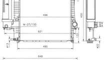 Radiator, racire motor BMW Seria 3 Cabriolet (E36)...