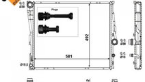 Radiator, racire motor BMW X3 (E83) 2004-2016 #3 0...