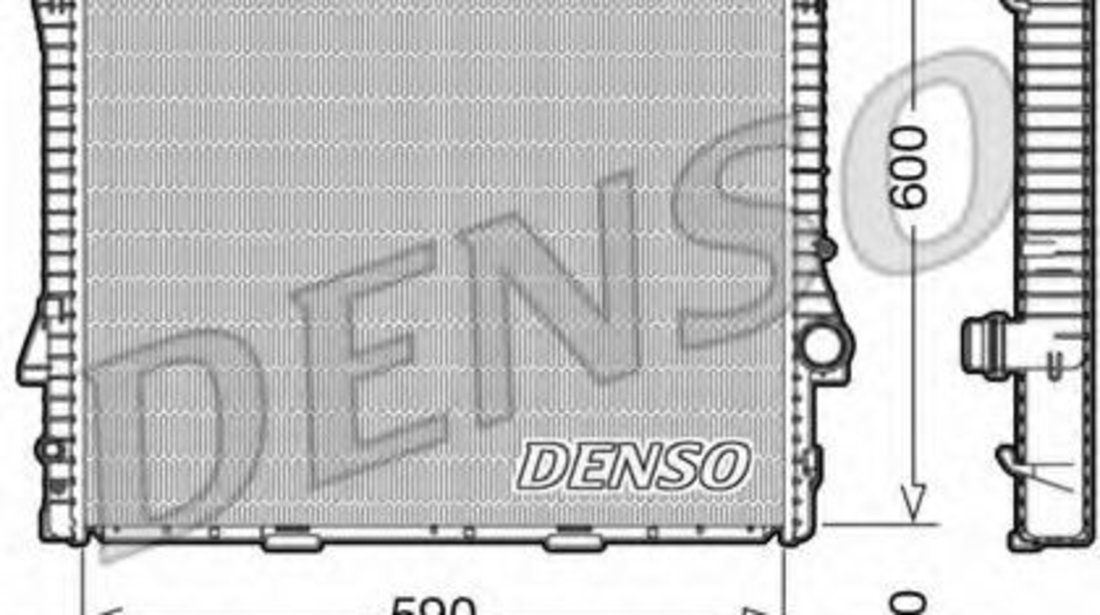 Radiator, racire motor BMW X5 (E53) (2000 - 2006) DENSO DRM05112 piesa NOUA