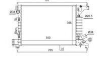 Radiator, racire motor CHEVROLET AVEO Limuzina (T3...