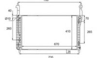 Radiator, racire motor CHEVROLET CAPTIVA (C100, C1...