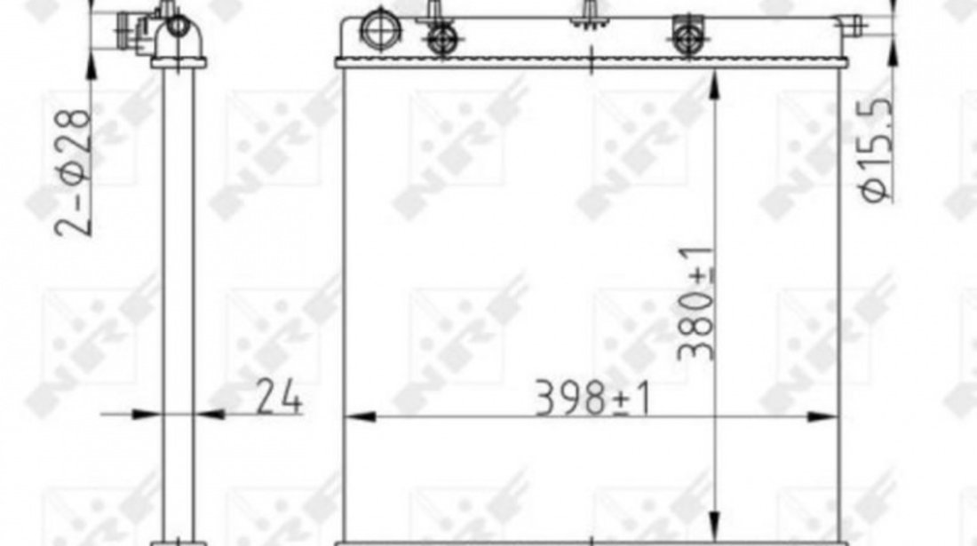 Radiator, racire motor Citroen C4 CACTUS 2014-2016 #2 01033052