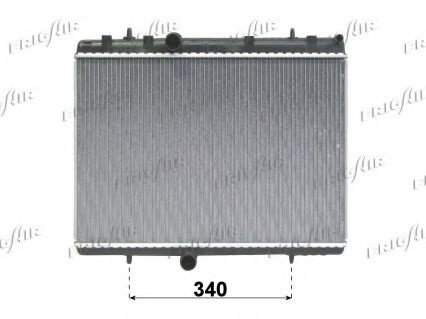 Radiator, racire motor CITROEN C4 II (B7) (2009 - 2016) FRIGAIR 0108.3075 piesa NOUA