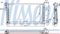 Radiator, racire motor CITROEN SAXO (S0, S1) (1996...