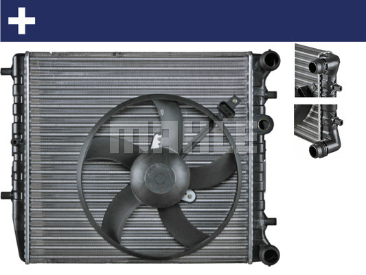 Radiator, racire motor (CR123000S BEH MAH) SEAT,SKODA,VW