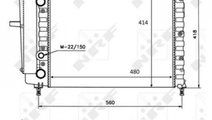 Radiator, racire motor Fiat BRAVA (182) 1995-2003 ...