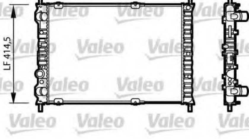 Radiator, racire motor FIAT BRAVA (182) (1995 - 2003) VALEO 732787 piesa NOUA