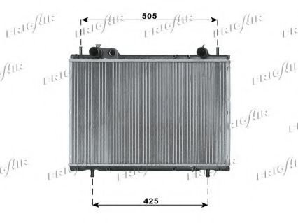 Radiator, racire motor FIAT MAREA (185) (1996 - 2007) FRIGAIR 0104.3100 piesa NOUA