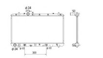 Radiator, racire motor FIAT SEDICI (FY) (2006 - 20...