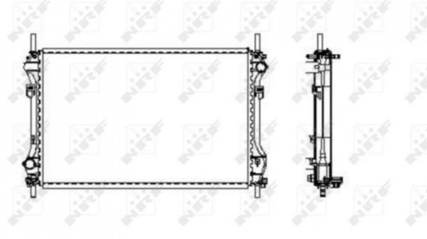 Radiator, racire motor Ford TRANSIT platou / sasiu (FM_ _, FN_ _) 2000-2006 #2 02053013