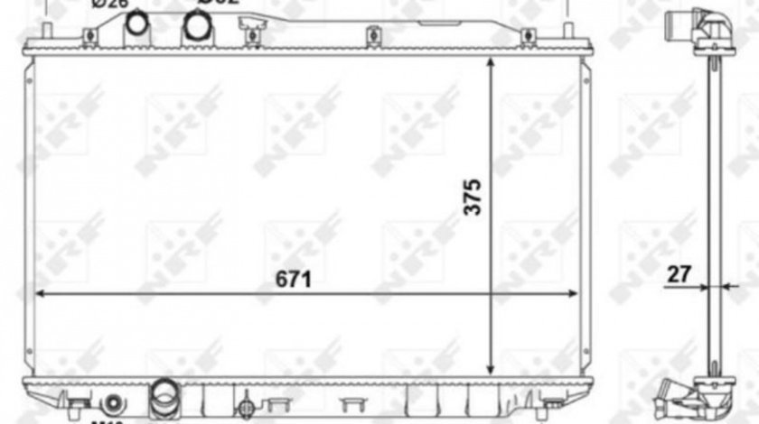 Radiator, racire motor Honda CIVIC VIII limuzina (FD, FA) 2005-2016 #2 01193025