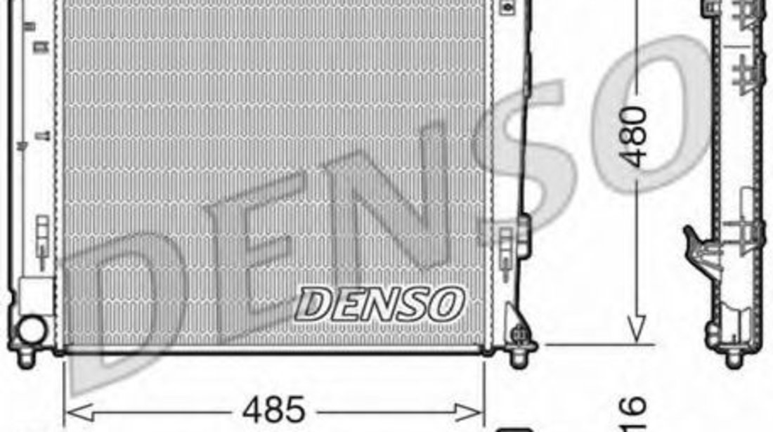 Radiator, racire motor HYUNDAI ix35 (LM, EL, ELH) (2009 - 2016) DENSO DRM41008 piesa NOUA