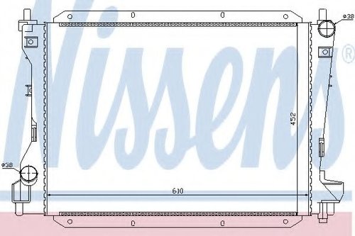 Radiator, racire motor JAGUAR S-TYPE (CCX) (1999 - 2009) NISSENS 66703 piesa NOUA
