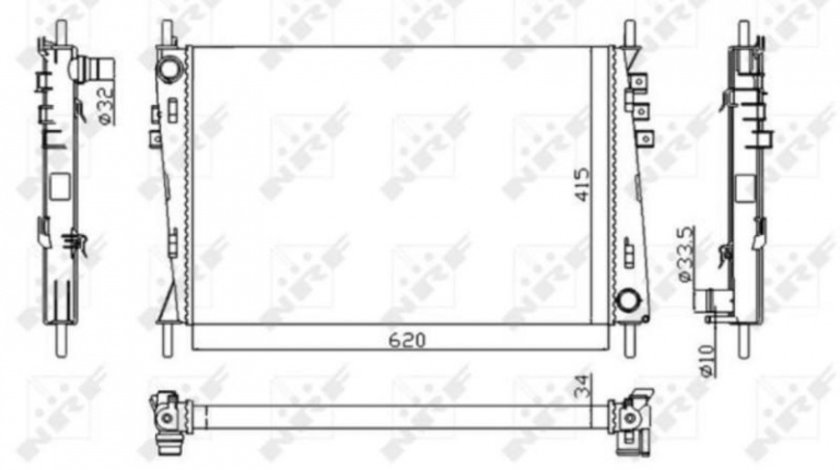 Radiator, racire motor Jaguar X-TYPE Estate 2003-2009 #2 138003