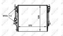 Radiator, racire motor Jaguar XF (_J05_, CC9) 2008...