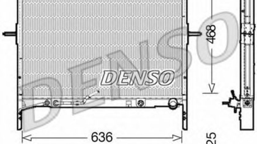 Radiator, racire motor KIA SORENTO I (JC) (2002 - 2009) DENSO DRM43002 piesa NOUA