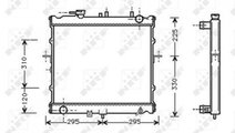 Radiator, racire motor Kia SPORTAGE (K00) 1994-200...